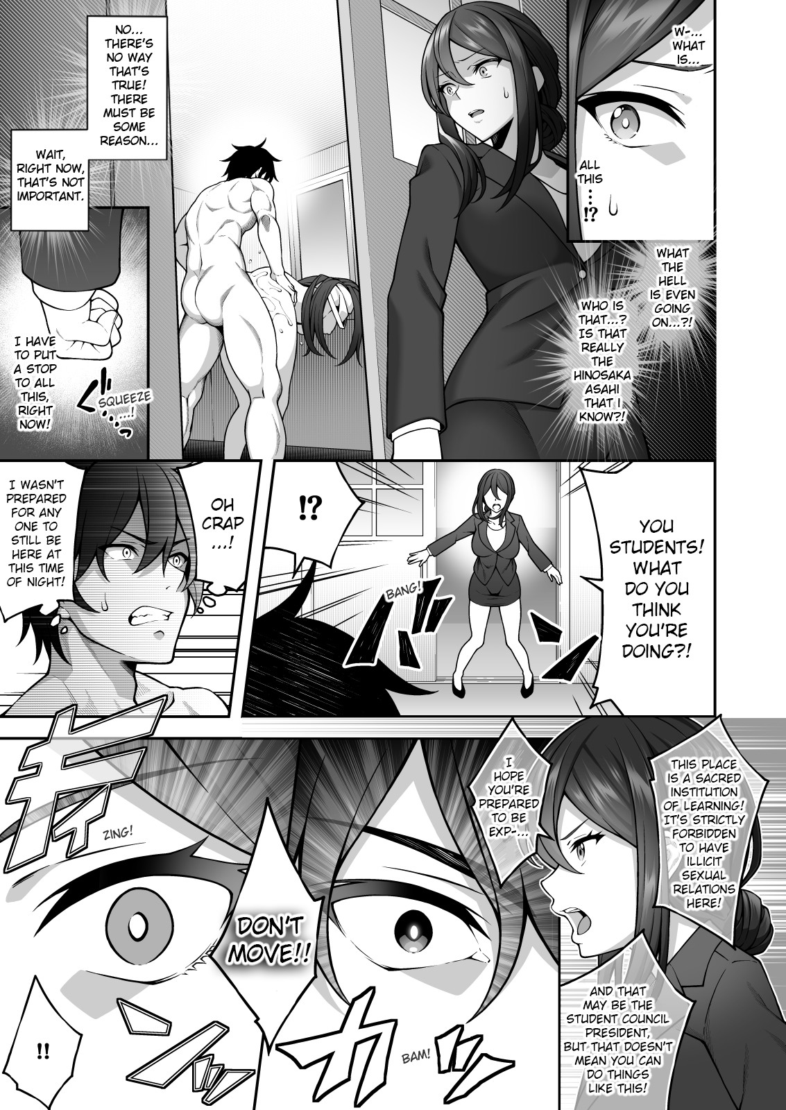 Hentai Manga Comic-(Hypnotism School 3) Thanks to Hypnotism, I Had the High and Mighty Female Teacher in the Palm of My Hands-Read-10